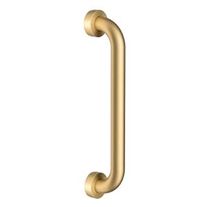 Gabrylly 15“ Grab Bar Handle for Bathroom Toilet Bathtubs and Showers, Brushed Gold
