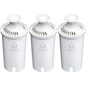 Brita Water Pitcher Replacement Filters, White 3 Filters