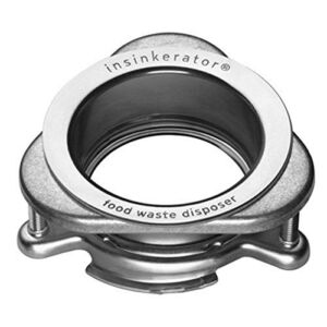 InSinkErator QLM-00 Flange Quick Lock Disp Mount, Stainless Steel