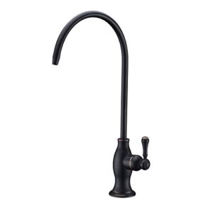 Drinking Water Purifier Faucet, Delle Rosa Commercial Water Filtration Faucet for Under Sink Water Filter System Oil Rubbed Bronze Brass Kitchen Bar Sink Drinking Water Faucet