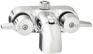 Heavy Duty 3 3/8″ Centers Chrome Plated Diverter Clawfoot Tub Faucet
