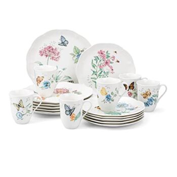 Lenox 6342794 Lenox Butterfly Meadow 18-Piece Dinnerware Set | The Storepaperoomates Retail Market - Fast Affordable Shopping