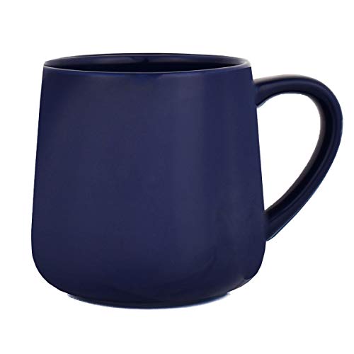 Bosmarlin Large Glossy Ceramic Coffee Mug, Tea Cup for Office and Home, 18 oz, Suitable for Dishwasher and Microwave, 1 Pack (Royal Blue) | The Storepaperoomates Retail Market - Fast Affordable Shopping