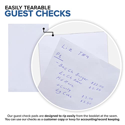 Blank Scratch Pads (10 Pack) – White Note Pads – Memo Notepads – Small Desk Scratch Paper- 4×6 Note Paper – Guest Check Book – Server Note Pads for Diners – 1,000 Total Blank Sheets – Stock Your Home | The Storepaperoomates Retail Market - Fast Affordable Shopping