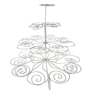 Home Basics 23 Cupcake or Muffin Centerpiece Holder Stand, 3 Tier