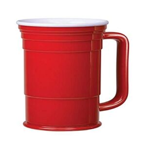 Red Cup Living 24 oz Mug with Handle Reusable Cup ,Party Cups