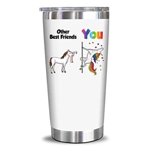 Best Friend Giftss – Best Friend Birthday Gifts, Sisters Gifts From Sister – Friendship Gifts For Women – Christmas Gifts For Friends Female, Bff, Besties – 20 Oz Tumbler