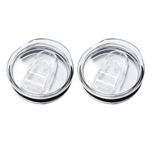 HeyMoly Extra Lids for 20 OZ Skinny Tumblers 2 Packs，20oz Stainless Steel Skinny Tumbler Replacement Lids 2 Packs