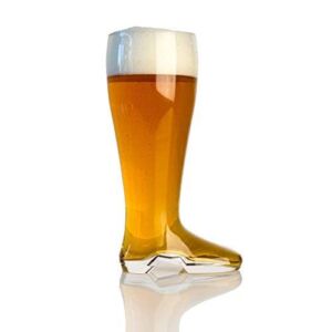 Domestic Corner – Das Boot, Large Beer Boot, German Drinking Glass, Holds Over 5 Beers – 2 Liter