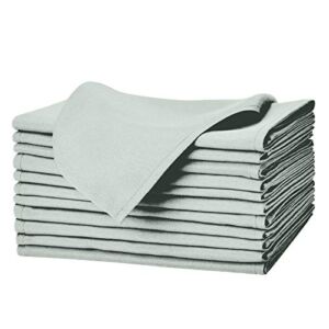 Cloth Napkins Washable and Soft Dinner Napkins 12 Pack Polyester Napkins for Dining Restaurant Hotel and Wedding