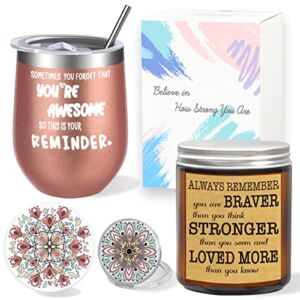 Get Well Soon Gifts for Women, Care Package Gifts Feel Better Gifts for Women, Inspirational Gifts for Women Thoughtful Encouragement Gifts Thinking of You Gifts Set for BFF, Mom, Sister, Friends