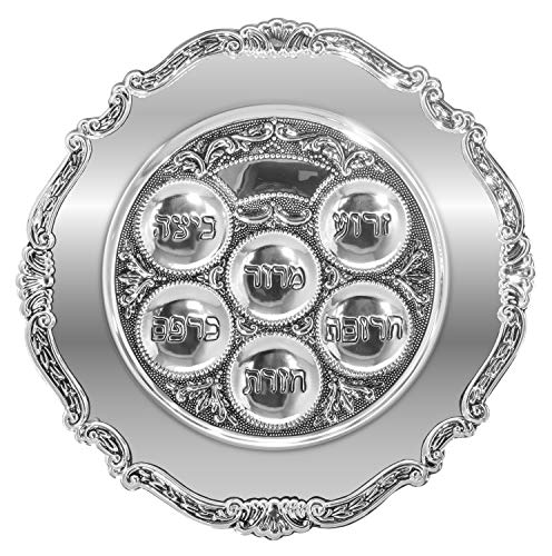 Seder Plate for Passover Set – Seder Plate and Kiddush Cup Set | The Storepaperoomates Retail Market - Fast Affordable Shopping
