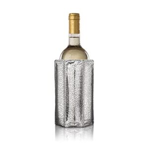 Vacu Vin Active Cooler White Wine Chiller – Reusable, Flexible Wine Bottle Cooler. Silver Wine Cooler Sleeve For Standard Size Bottles. Insulated Wine Bottle Chiller to Keep Wine Cold and Refreshing.