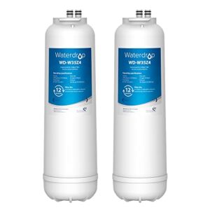 Waterdrop RC 4 EZ-Change Premium Water Filter Replacement, Replacement for Culligan RC-EZ-4, IC-EZ-4, US-EZ-4, RC-EZ-3, Brita USF-201, USF-202, DuPont WFQTC30001, WFQTC70001, 2K Gallons (Pack of 2)
