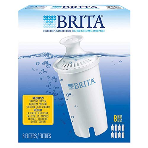 Brita Pitcher Replacement Filters,white,8 pack | The Storepaperoomates Retail Market - Fast Affordable Shopping