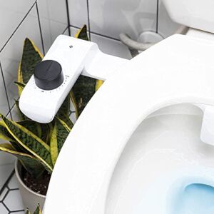 Modern Bidet Attachment for Toilet With Adjustable Water Pressure And Female-Friendly Wash and Rear Wash – Fresh Water Sprayer Bidet – Self-Cleaning and Non-Electric – Easy to Install