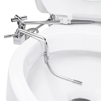 Brondell SMB-15 Side Mounted Bidet Attachment, Stainless Steel | The Storepaperoomates Retail Market - Fast Affordable Shopping
