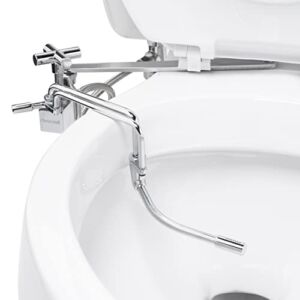 Brondell SMB-15 Side Mounted Bidet Attachment, Stainless Steel