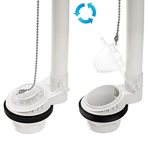 Toilet Flapper Replacement Compatible with Gerber 99-647 2 Pack, 2 InchToilet Flapper with Stainless Chain and Hook – Easy to Install | The Storepaperoomates Retail Market - Fast Affordable Shopping