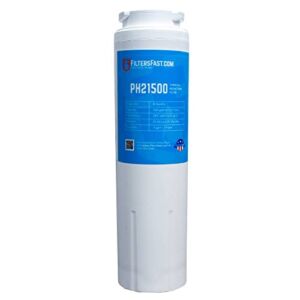 PureH2O PH21500 Compatible Replacement for Select Maytag, KitchenAid, Whirlpool, Sears Kenmore, Bosch, EcoAqua, IcePure, and More Refrigerator Models, Carbon Water Filter Cartridge