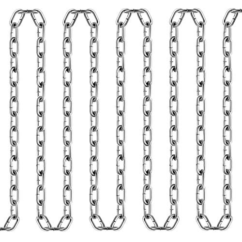 Mophorn Grade 30 Chain 3/16 Inch by 100Ft Length Grade 30 Proof Coil Chain Zinc Plated Grade 30 Chain for Towing Logging Agriculture and Guard Rails | The Storepaperoomates Retail Market - Fast Affordable Shopping