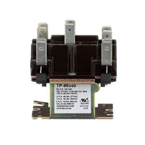 TRADEPRO (TP-90340) 24 Volt Double Pole Double Throw (DPDT) Relay | 18 Full Load Amps, 50/60 Hertz | Provides Switching of Heavier Loads with HVAC Equipment