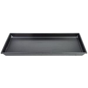 American Built Pro HVAC Drain Pan, HIPS Plastic Drip Pan, Black,37″x14″ ID, Home Improvement Large Secondary Condendsate Drip Pan Collects Drips, Overflow Spills from Electric HVAC Units