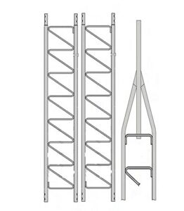 Rohn 25G Series 30′ Basic Tower Kit