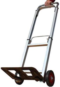 FAUUCHE JF-Xuan Cart Folding Hand Truck with Strong Load Capacity Luggage Shopping Trolley Carts with Extendable Handle
