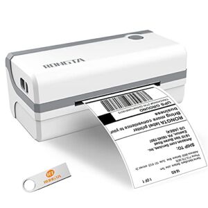 Rongta Label Printer,Thermal Shipping Label Printer,4×6 Shipping Label Printer for Small Business, Supports Amazon,UPS, FedEx,UPS, Etsy,Shopify Etc,Compatible with Windows & Mac OS(RP420)