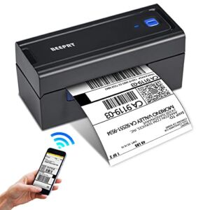 beeprt Bluetooth Thermal Shipping Label Printer – 4×6 Wireless Label Printer for Shipping Packages, Portable Label Maker Compatible with Shopify, Ebey, Amazon, Etsy, FedEx, UPS, Small Business