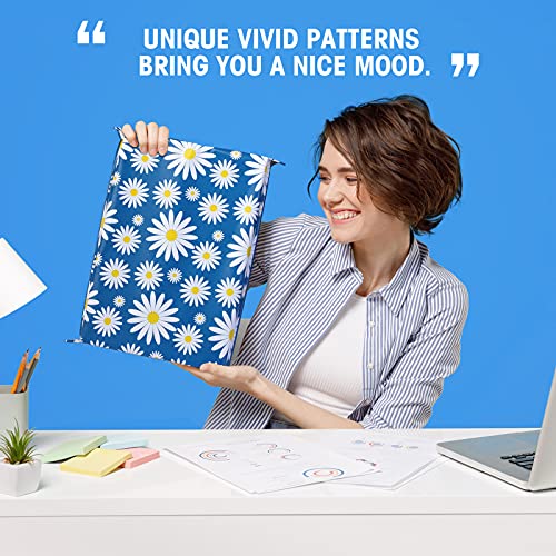 Fuxury 10×13 Inch 100Pcs Blue Daisy Poly Mailers Shipping Envelopes, Self-Sealing Envelopes, Boutique Custom Bags, Enhanced Durability Multipurpose Envelopes, Keep Items Safe & Protected | The Storepaperoomates Retail Market - Fast Affordable Shopping