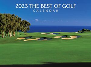 2023 Best of Golf Wall Calendar – Includes PGA (Majors) Tour Dates -13.5″ x 20″ Opened