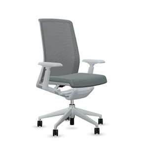Haworth Very Mesh Office Chair – Stylish Ergonomic Desk Chair with Lightweight Plastic Base (Blanket Fort)