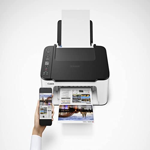 Canon Wireless Inkjet All in One Printer, Print Copy Fax Scan Mobile Printing with LCD Display, USB and WiFi Connection with 6 ft NeeGo Printer Cable | The Storepaperoomates Retail Market - Fast Affordable Shopping