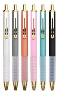 HuoHuair Pens, Pens Fine Point Smooth Writing Pens, Personalized Ballpoint Pens Bulk, Flair Colorful Pens, Black Ink 1.0 mm Journaling Pen, Office Supplies for Women & Men, Note Taking