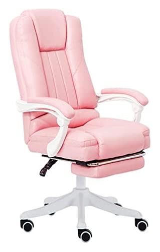 LQX E-Sports Chair Ergonomic Computer Game Chair Lift Swivel Chair Backrest Work Chair Upholstered Seat (Color : Pink, Size : One Size) | The Storepaperoomates Retail Market - Fast Affordable Shopping