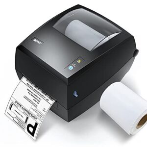 Thermal Label Printer – iDPRT Label Maker for Small Business & Shipping Packages, Built-in Holder Thermal Shipping Label Printer, Support 2″ – 4.65″ Shipping Label Maker Compatible with Win, Mac&Linux