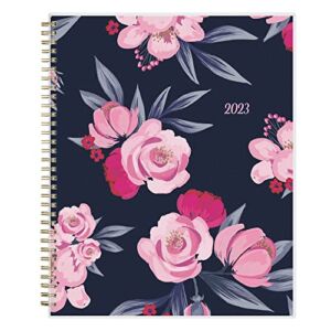 Blue Sky 2023 Weekly and Monthly Planner, January – December, 8.5″ x 11″, Frosted Cover, Wirebound, Mimi Pink (137264-23)