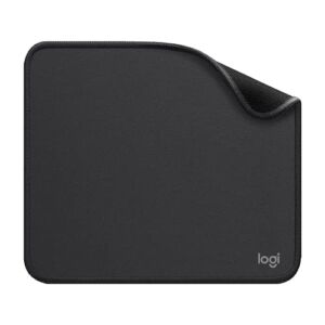 Logitech Mouse Pad – Studio Series, Computer Mouse Mat with Anti-Slip Rubber Base, Easy Gliding, Spill-Resistant Surface, Durable Materials, Portable, in a Fresh Modern Design, Graphite