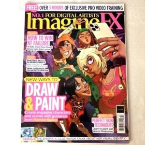 Imagine FX Magazine, NO. 1 for Digital Artists Issue 184 Draw & Paint 2020 New