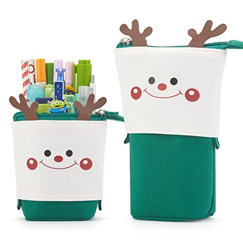 CICIMELON Pop up Pencil Case Cute Telescopic Pencil Pouch Pen Bag Holder Birthday Gifts for Teen Girls Boys, Green | The Storepaperoomates Retail Market - Fast Affordable Shopping