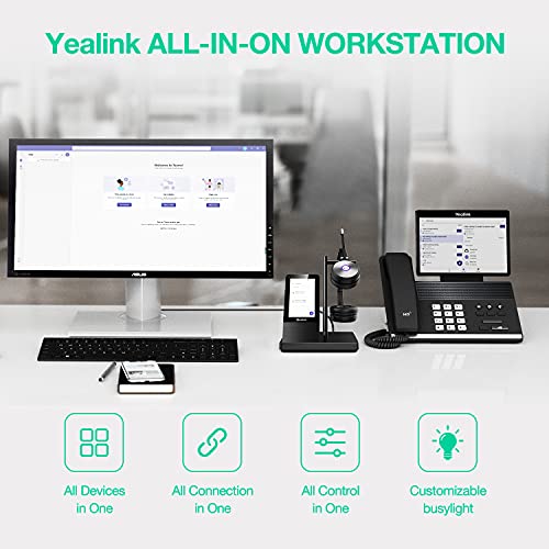 Yealink WH66 Wireless Headset Bluetooth with Microphone DECT Headset for Office VoIP Phone IP Phone with Zoom Teams Certified Workstation for SIP Phone UC Communication | The Storepaperoomates Retail Market - Fast Affordable Shopping
