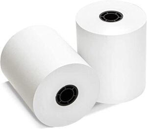 (50 Rolls) BPA FREE ROLLXY Thermal Paper – 3-1/8 x 230 Feet (CT-S300) 46 GSM …
