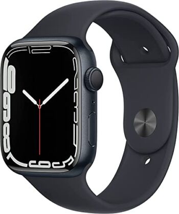 Apple Watch Series 7 (GPS, 45MM) – Midnight Aluminum Case with Midnight Sport Band (Renewed Premium) | The Storepaperoomates Retail Market - Fast Affordable Shopping