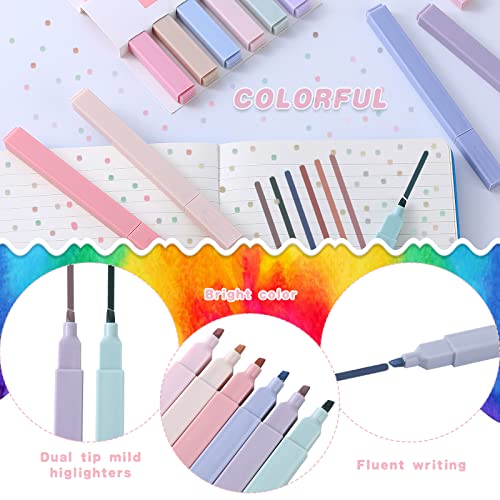 6Pack Bible Aesthetic Highlighters Assorted Colors With Soft Chisel Tip, Bible Highlighters and Pens No Bleed, Cute Pastel Highlighter for Journal School Office Supplies | The Storepaperoomates Retail Market - Fast Affordable Shopping