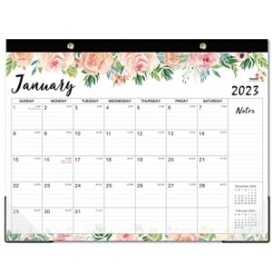2023-2024 Desk Calendar – Jan 2023 – Jun 2024, 18 Months Large Monthly Desk Calendar, 22″ x 17″, Desk Pad, Large Ruled Blocks, to-do Lists & Notes, Best Desk/Wall Calendar for Planning or Organizing