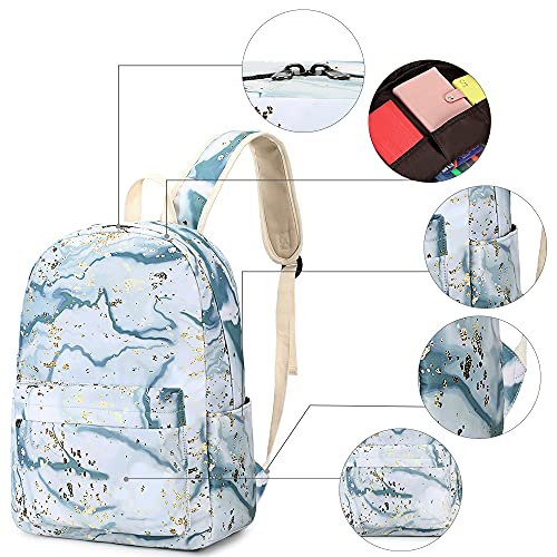 BLUBOON Teen Girls School Backpack Kids Bookbag Set with Lunch Box Pencil Case Travel Laptop Backpack Casual Daypacks (Gray) | The Storepaperoomates Retail Market - Fast Affordable Shopping