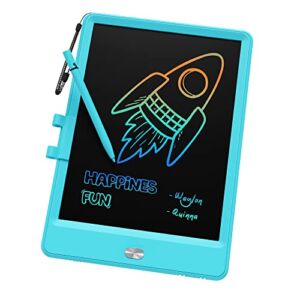 TEKFUN LCD Doodle Board 8.5in Drawing Pad for Kids, Writing Tablet Magic Drawing Board, Mess Free Coloring Scibble Board Car Trip Kids Toys, Birthday Gifts for 3 4 5 6 7 Year Old Boys Girls (Blue)