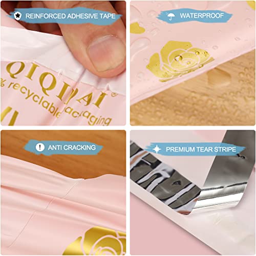 QIQIDAI Holiday Poly Mailers 10×13-100 Pack 2.75 Mil Thick-Holiday Shipping Bags for Clothing-Packaging Envelopes-Mailing Bags-Packing Bags for Shipping-Thanks you bags-Shipping Envelopes | The Storepaperoomates Retail Market - Fast Affordable Shopping